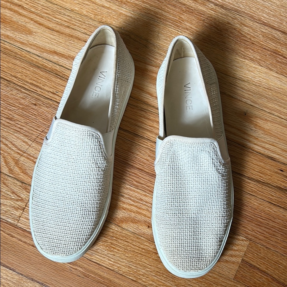 Vince  signature Blair sneakers Women's Cream